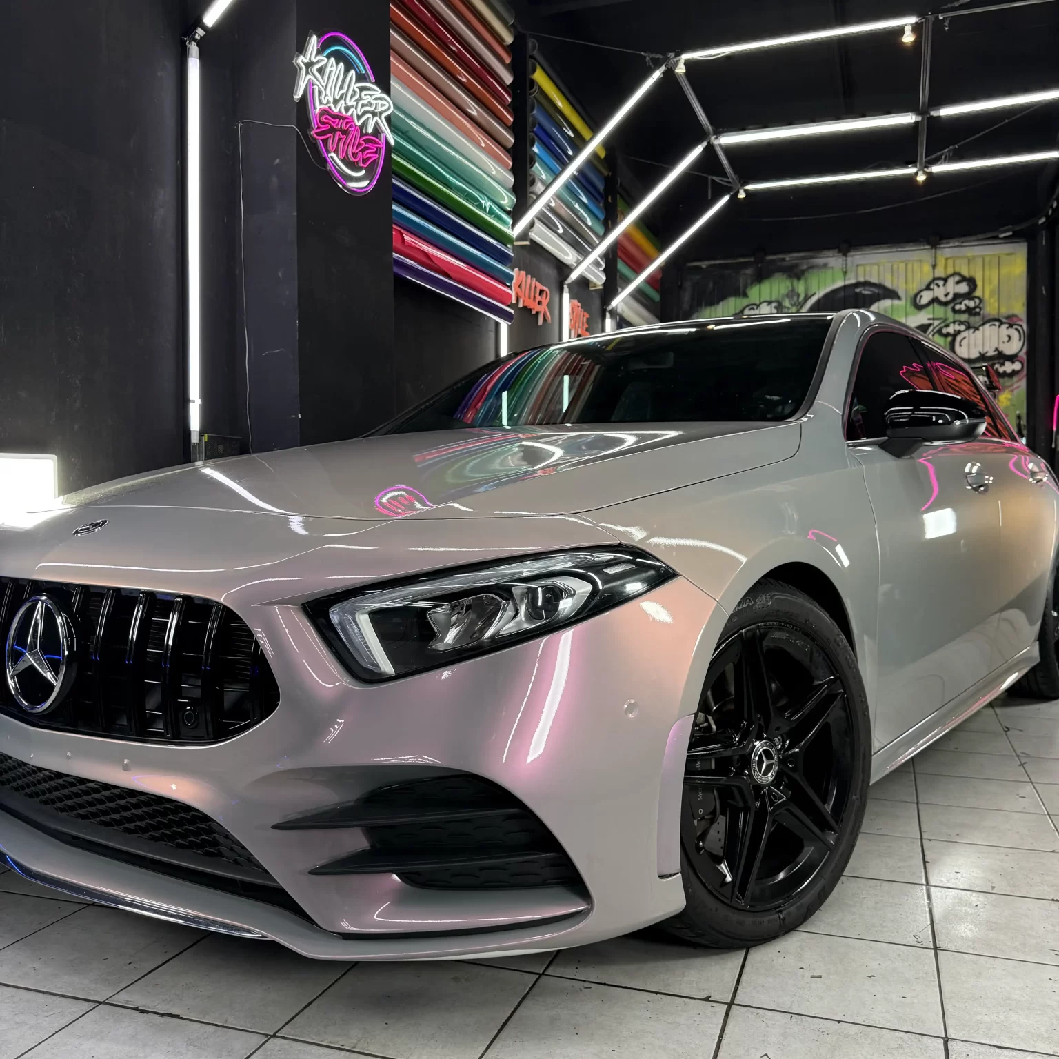 candy flip rosa wrap mercedes benz