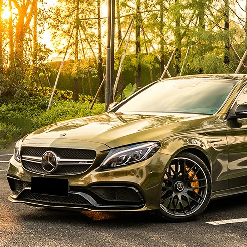 Eclipse gold MERCEDES BENZ WRAP